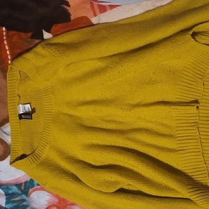 H&M size 2 yellow sweater